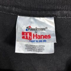 🔷🔶期間限定・特別価格🔶🔷USA製 90s Hanes Tシャツ XL 黒 MC ADORY 野球 イエロージャケッツ 1999 チャンピオンプリント 古着の画像