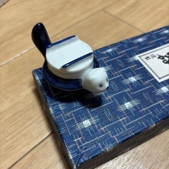 箸置き 有田焼 陶器 たぬきの画像
