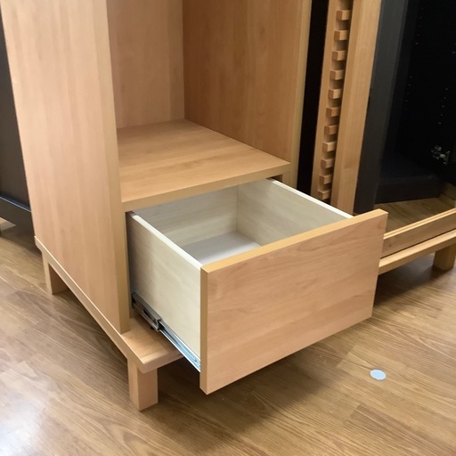 隈木工所 KUMAMOKU　ミラー付きワードローブ【トレファク 川越店】