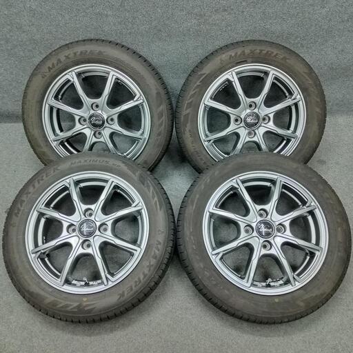 3513] バリ山 ホイール美品 軽自動車サイズ 4本セット155/65R14