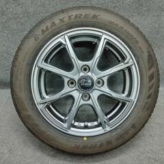 3513] バリ山 ホイール美品 軽自動車サイズ 4本セット155/65R14