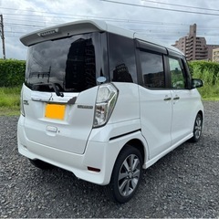三菱　ekスペースカスタム　ターボ　走行10万キロ車検付　両側パワースライドの画像