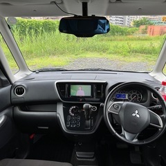 三菱　ekスペースカスタム　ターボ　走行10万キロ車検付　両側パワースライドの画像