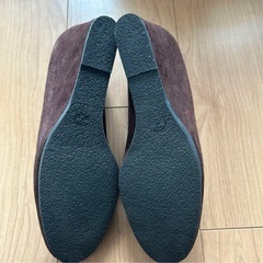 BRUNO MAGLI ブラウン スエード ウェッジヒールの画像