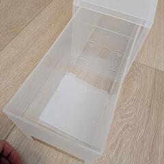 無印良品　小物収納ケース　ハーフ　大の画像