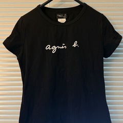 アニエスべー　黒Tシャツ