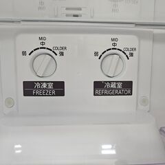 リサイクルショップどりーむ天保山店　No3303　２ドア冷蔵庫　三菱　2019年製　容量146L　1～2暮らしに最適なサイズです♪の画像
