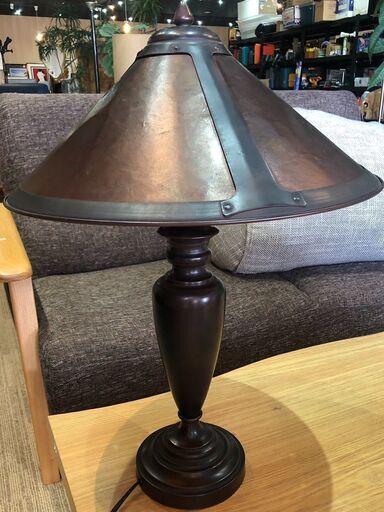 ★状態良好! 通電確認済み! ZONA ミッドセンチュリー風 テーブルランプ 有名インテリアショップのランプ! 札幌発 　リサイクルショップ札幌　買取本舗　西野店