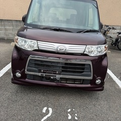 平成24年式　タントカスタム　ターボ　4WD 車検あり
