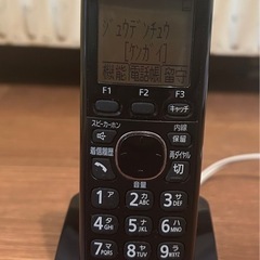 FAXコピー機能子機付固定電話の画像