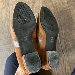 本革レザーシューズ25センチの画像