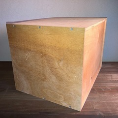 小物収納木箱の画像