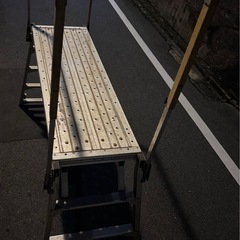 中古品SG ペガ Lアルミ 合金 製 可搬式 作業台 足場台 