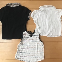 バーバリー　Burberry  100、110サイズ　半袖セットの画像
