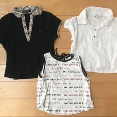 バーバリー　Burberry  100、110サイズ　半袖セット
