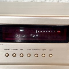 ジャンク品 DENON「DMD-1500」MDレコーダーの画像