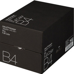 【法人出品・未使用品】コピー用紙 アスクル フルカラー対応マルチペーパー B4 81g 32箱セット（FSC認証・国内生産） カラーの画像
