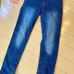 ジーンズ　ジュニア　160 使用回数少なめ