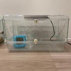 グラスハーモニー 450 爬虫類 レオパ ヒーター付き 中古品 ...
