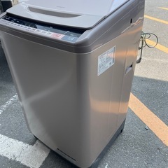 北九州市内配送無料　保証付き 日立 HITACHI ビートウォッシュ 全自動洗濯機 （10kg） シャンパン BW-V100Aの画像
