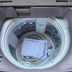 北九州市内配送無料　保証付き 日立 HITACHI ビートウォッシュ 全自動洗濯機 （10kg） シャンパン BW-V100Aの画像