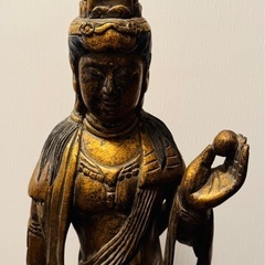 仏教美術 古美術 仏像　菩薩様　菩薩観音　弥勒菩薩　大きな観音様...
