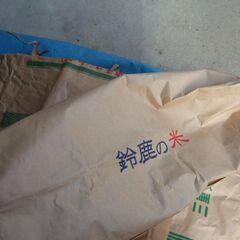 お米の袋　/　30Kg 空袋　/　34枚中古品　リサイクル　使用済みの画像