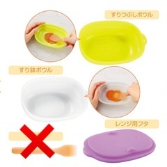 【中古品】combi 離乳食 ベビーレーベルの画像