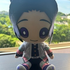 未開封胡蝶しのぶフィギュアC賞➕デカ胡蝶しのぶ➕鬼舞辻無惨ぬいぐるみ３点セットの画像