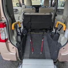 広島発 U-STYLE 車検2年付き H29年 LA600S タント スローパー L SA3 介護 福祉車両

の画像