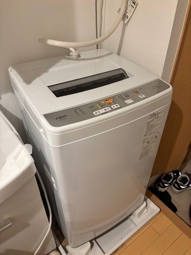 一都三県限定 配送設置無料 ドラム式洗濯機 AQUA アクア 2021年製