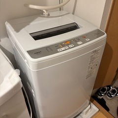 【2023年 】アクア　全自動電気洗濯機　6kg
