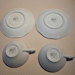 MIKASA　カップ&ソーサー2客セッドの画像