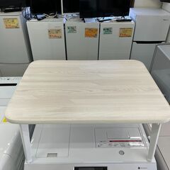 【リサイクルショップ ピカソ 小松原】🪑✨軽量＆コンパクト‼️折りたたみローテーブル（ナチュラルウッド柄）✨🪑★0419★の画像