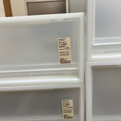 【無印良品】クローゼット収納ケース4個セット（中サイズ・引き出しタイプ） の画像