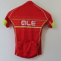 Ale　アレ　サイクルジャージ　半袖ジャージ　レースフィット　切りっぱなしの袖口仕様の画像