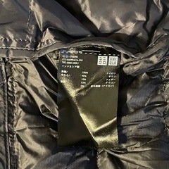 【取引中】UNIQLO ウルトラライトダウンベスト　M 収納袋付きの画像