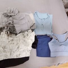 私服5点セット ワンピース ヨガウェアの画像