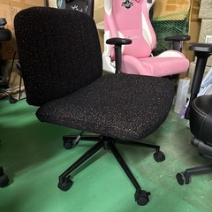 未使用品　組み立て済　 あぐらチェア デスクチェア シャワードット Dowinx 水玉模様 シェニール織 ロッキングチェア 座面が広い椅子 ロック付きキャスター おしゃれ 360°回転 胡座椅子 オフィスチェア パソコンチェア 10cm高さ調節可能 疲れないの画像