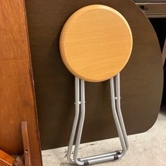 K2507-028 山善 フォールディングスツール① キズ汚れ有りの画像