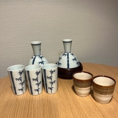 熱燗&おちょこ　セット　昭和
