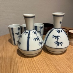 熱燗&おちょこ　セット　昭和の画像