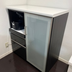 お譲り先決まりました　食器棚　キッチン棚　収納棚　の画像