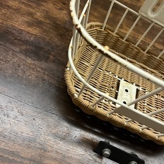 幼児自転車かご　の画像