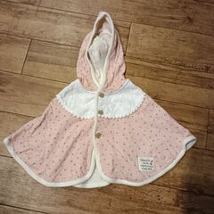 (古着)ベビーポンチョ(size 50～70)