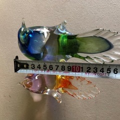 ガラスクラフト鳥の画像