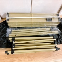 新品 アウトドアテーブル ロールテーブル コンパクトテーブル　98×55cmの画像
