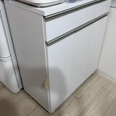 収納付きゴミ箱