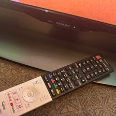 シャープ 40V型 4K液晶テレビ AQUOS 4T-C40BJ1 動画アプリ○の画像