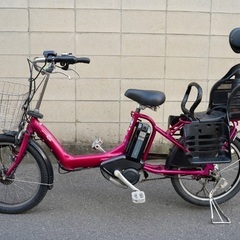 受付中}🔴⭐️超特価⭐🔴電動自転車 ヤマハ 20インチ 子供乗せ